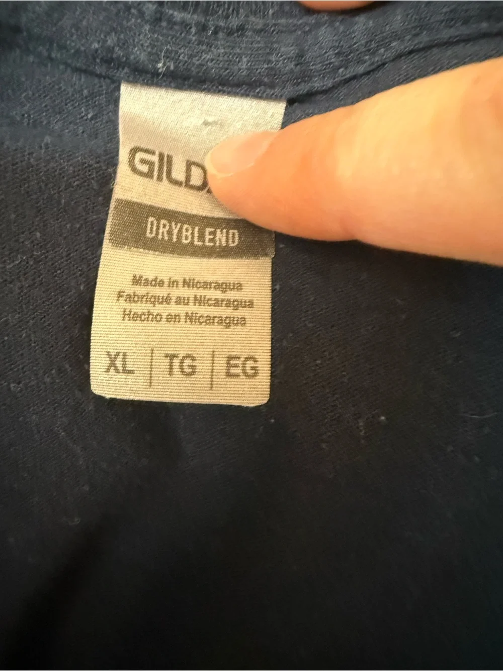 Gildan Navy Blue Penn State Graphic Tee - Picture 4 of 5